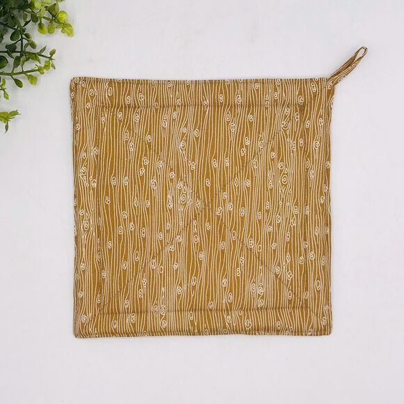 Set of 2 Square Potholders, Monstera Plant, 2 Piece Baking Gift Set 7x7 Inches - Picture 8 of 8